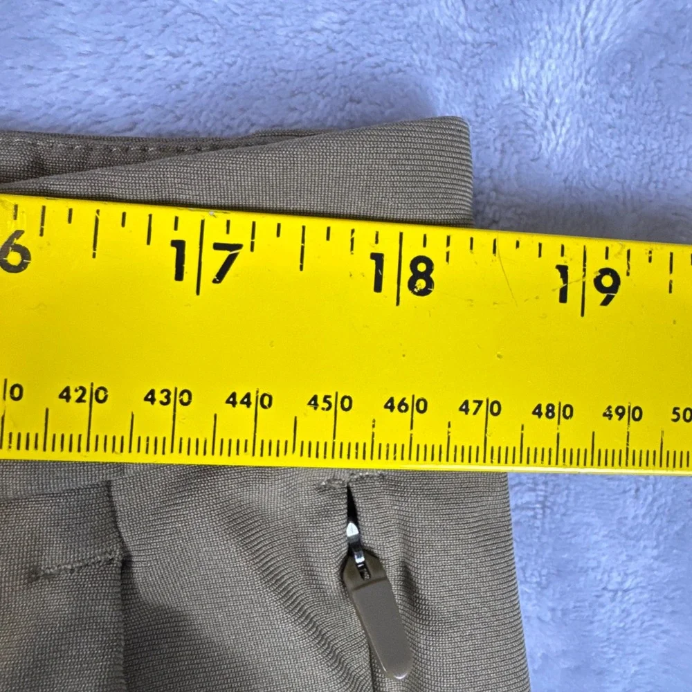 Lululemon Commission Pant Slim 36 Tan Khaki Technical Chino LM5BDGS